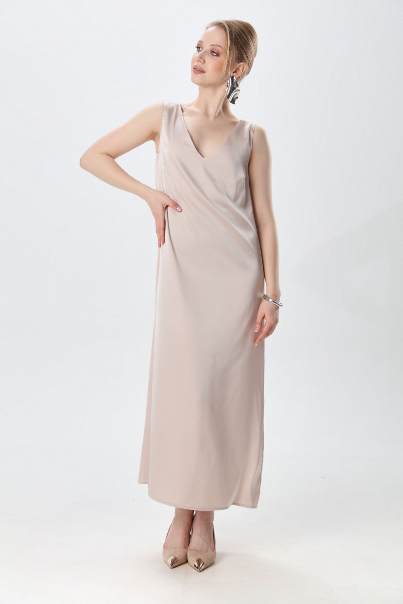 Плательный комплект NikVa 1015-1 капучино и крем-брюле