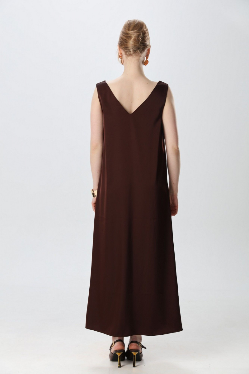 Плательный комплект NikVa 1015-2 капучино и шоколад