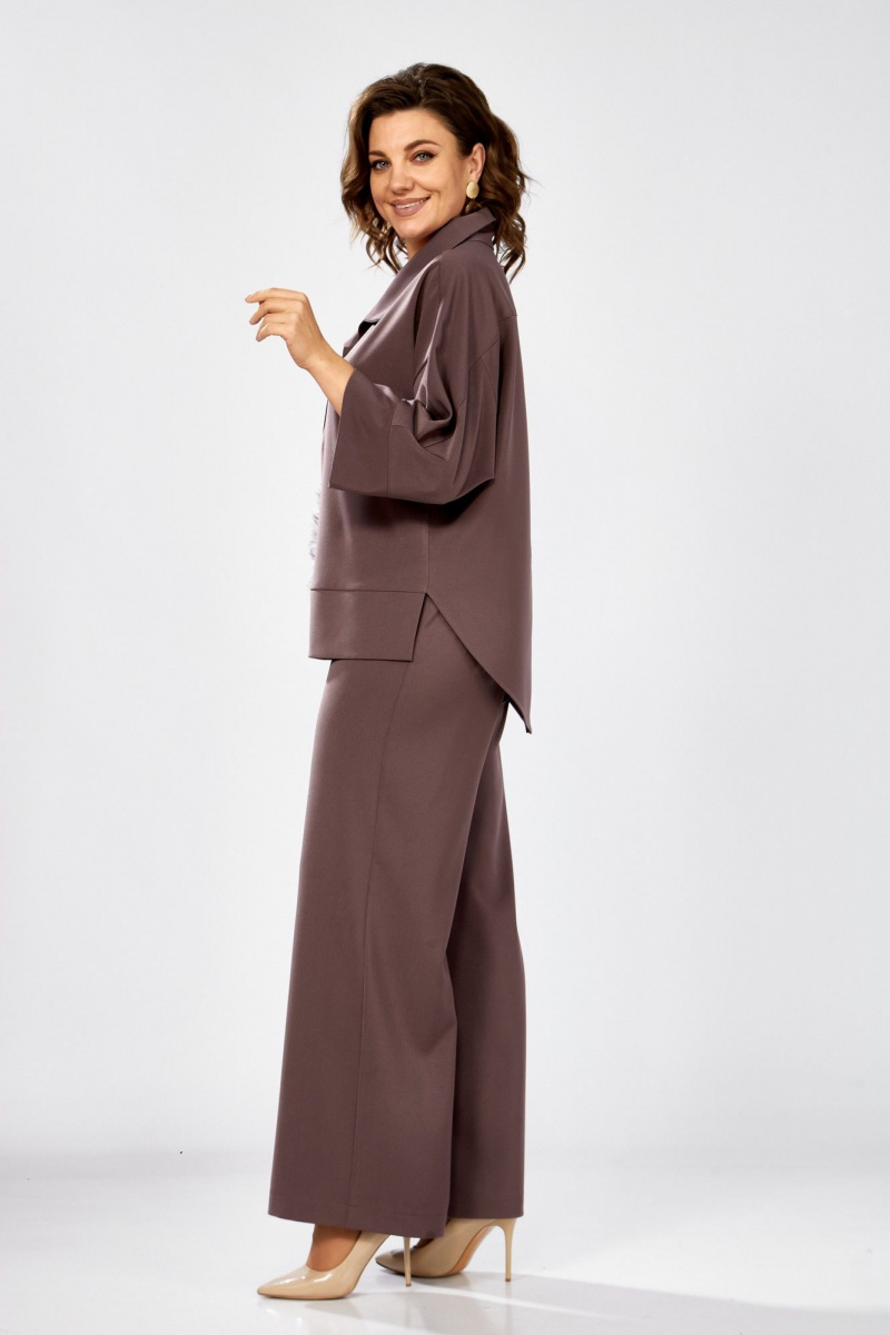 Брючный комплект ZigzagStyle 559-2 клевер_сетка_горох