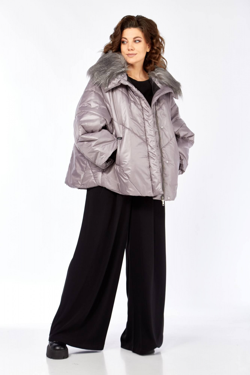 Женская куртка Диомант 2135 серый