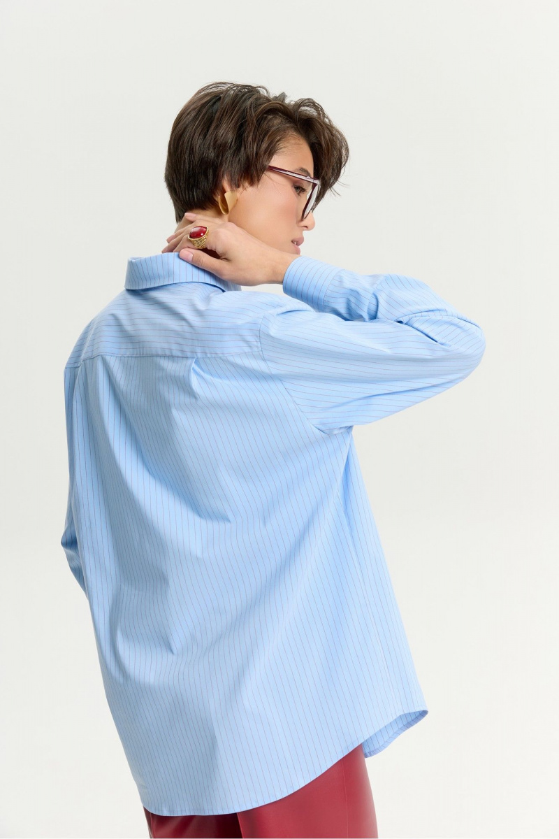 Рубашки HELEN BIRCH R004 голубой