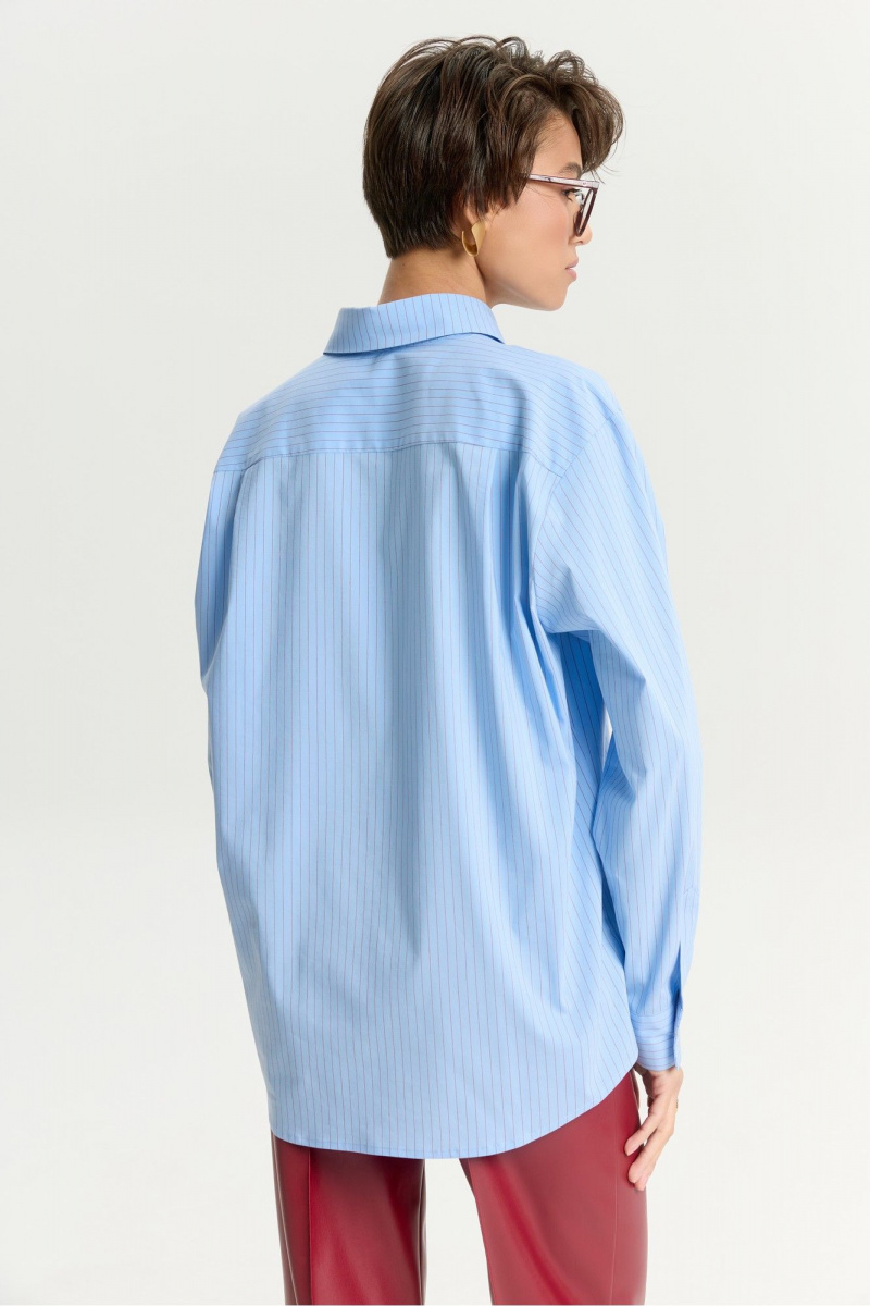 Рубашки HELEN BIRCH R004 голубой