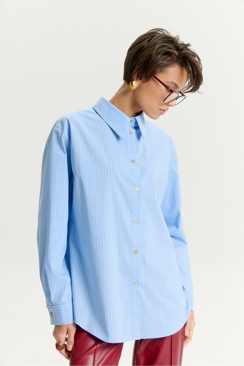 Рубашки HELEN BIRCH R004 голубой