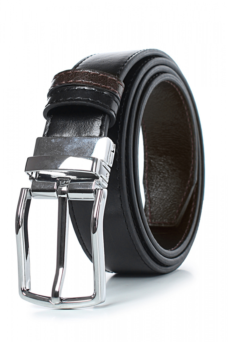 Ремни и подтяжки Galanteya 55424.25с2626к45 2р черный/коричн