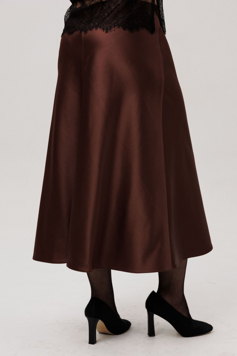 Юбки Anelli 1808 горький-шоколад