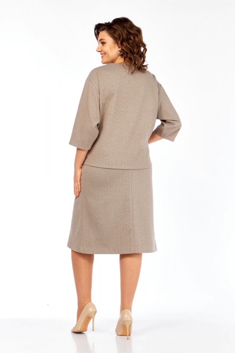 Юбочный комплект Элль-стиль 2441/2 кофе