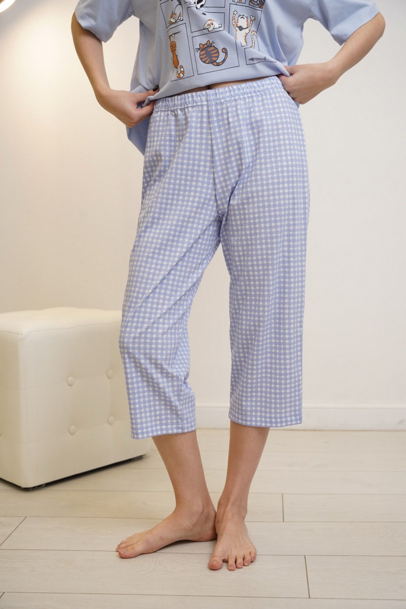 Пижамы Купалинка 42700G.158-164 к.голубой,клетка