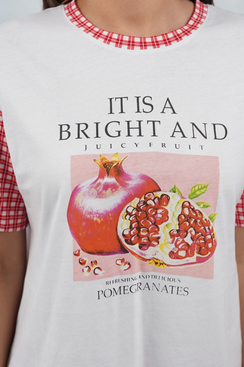 Пижамы Купалинка 42701G.158-164 к.белый,клетка