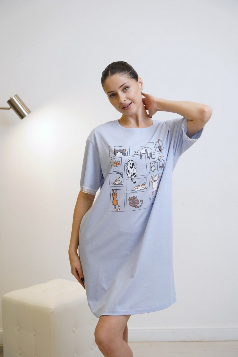 Ночные сорочки Купалинка 666206.158-164 голубой