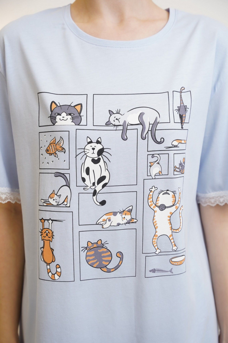 Ночные сорочки Купалинка 666206.158-164 голубой