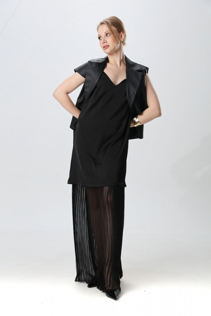 Платья NikVa 1017-1 чёрный