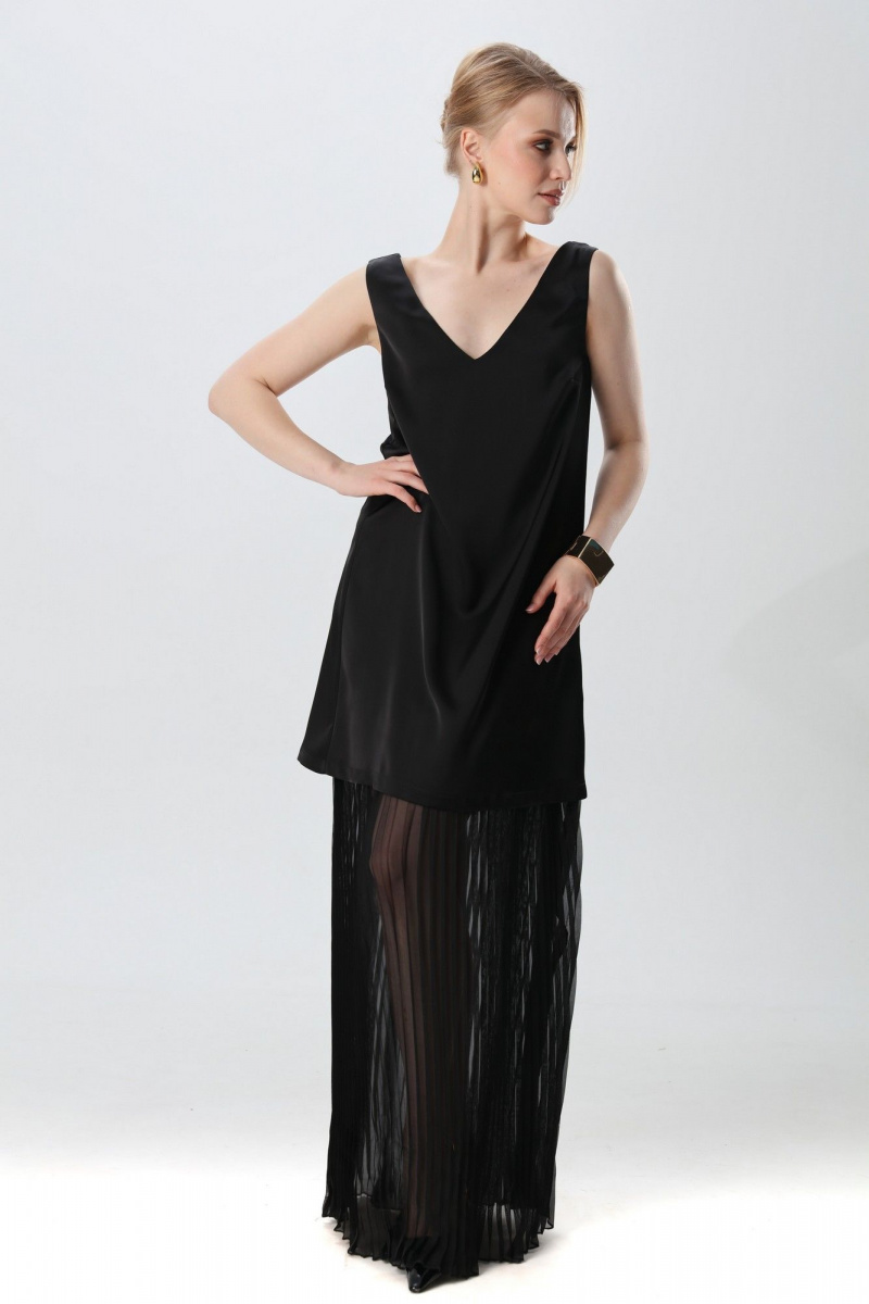 Платья NikVa 1017-1 чёрный