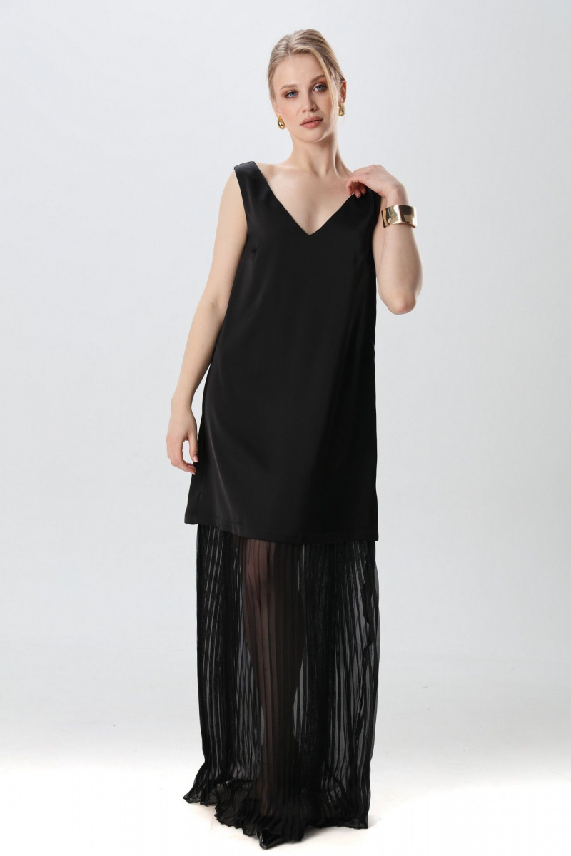 Платья NikVa 1017-1 чёрный