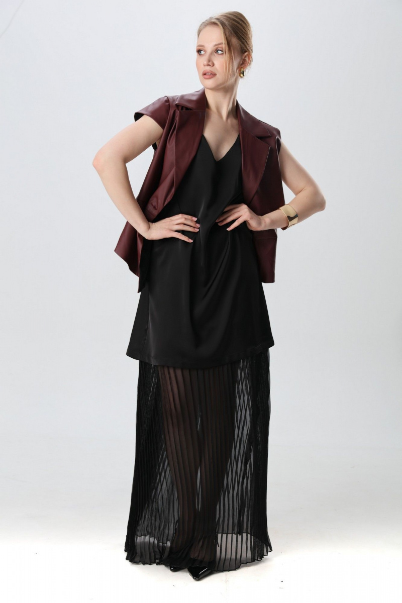 Платья NikVa 1017-1 чёрный