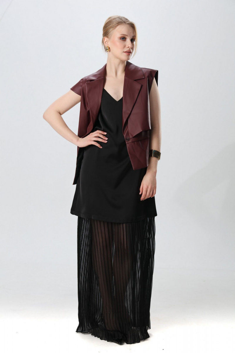 Жилеты NikVa 1019-2 бордо