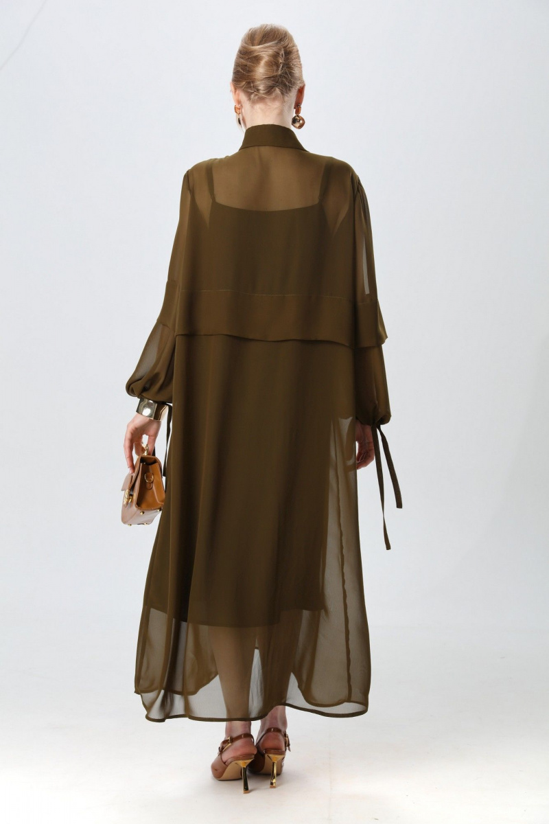 Платья NikVa 943-5 хаки