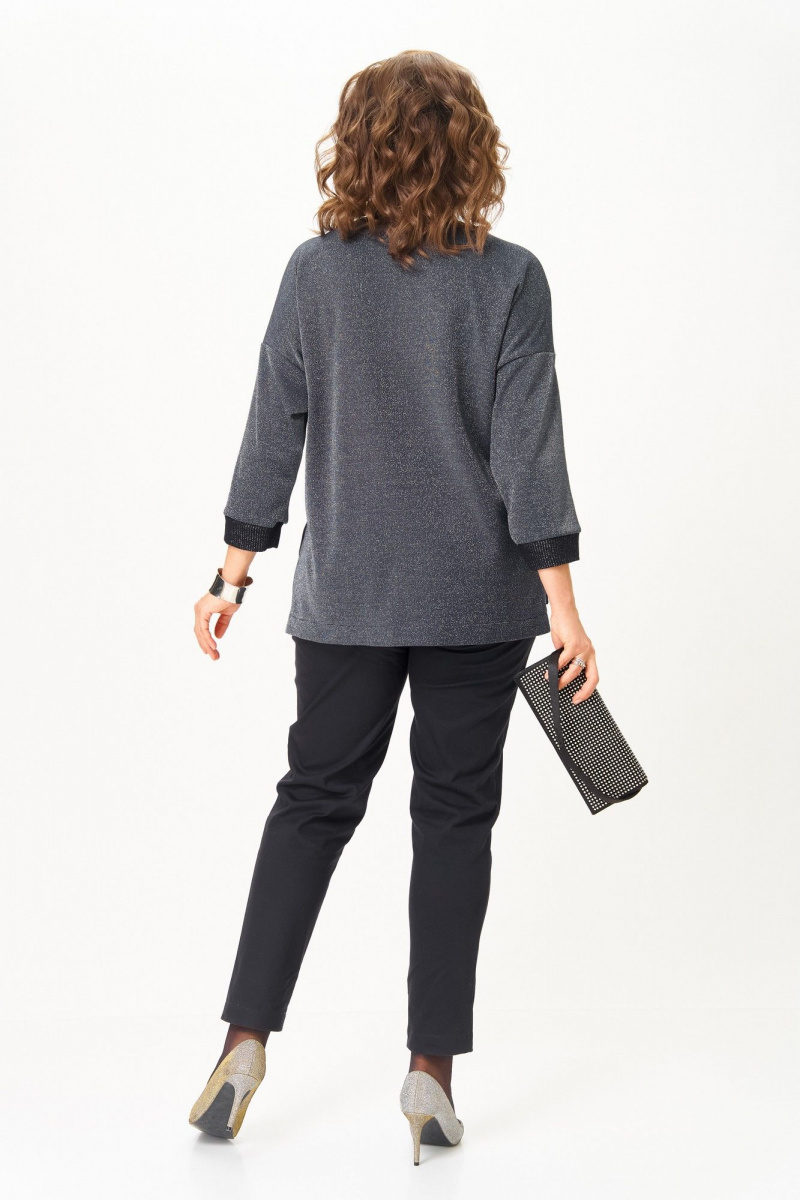 Брючный комплект Michel chic 1445 темно-синий