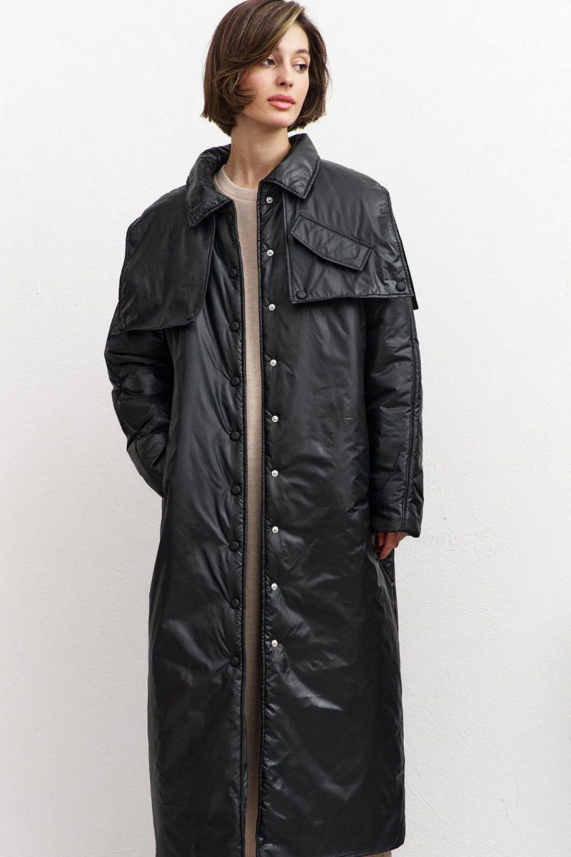 Женское пальто RINKA 1452 черный