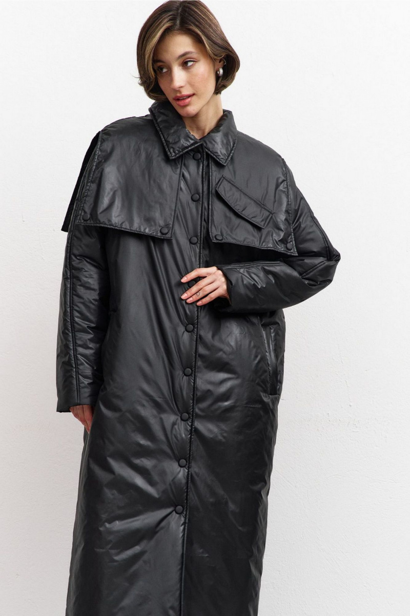 Женское пальто RINKA 1452 черный