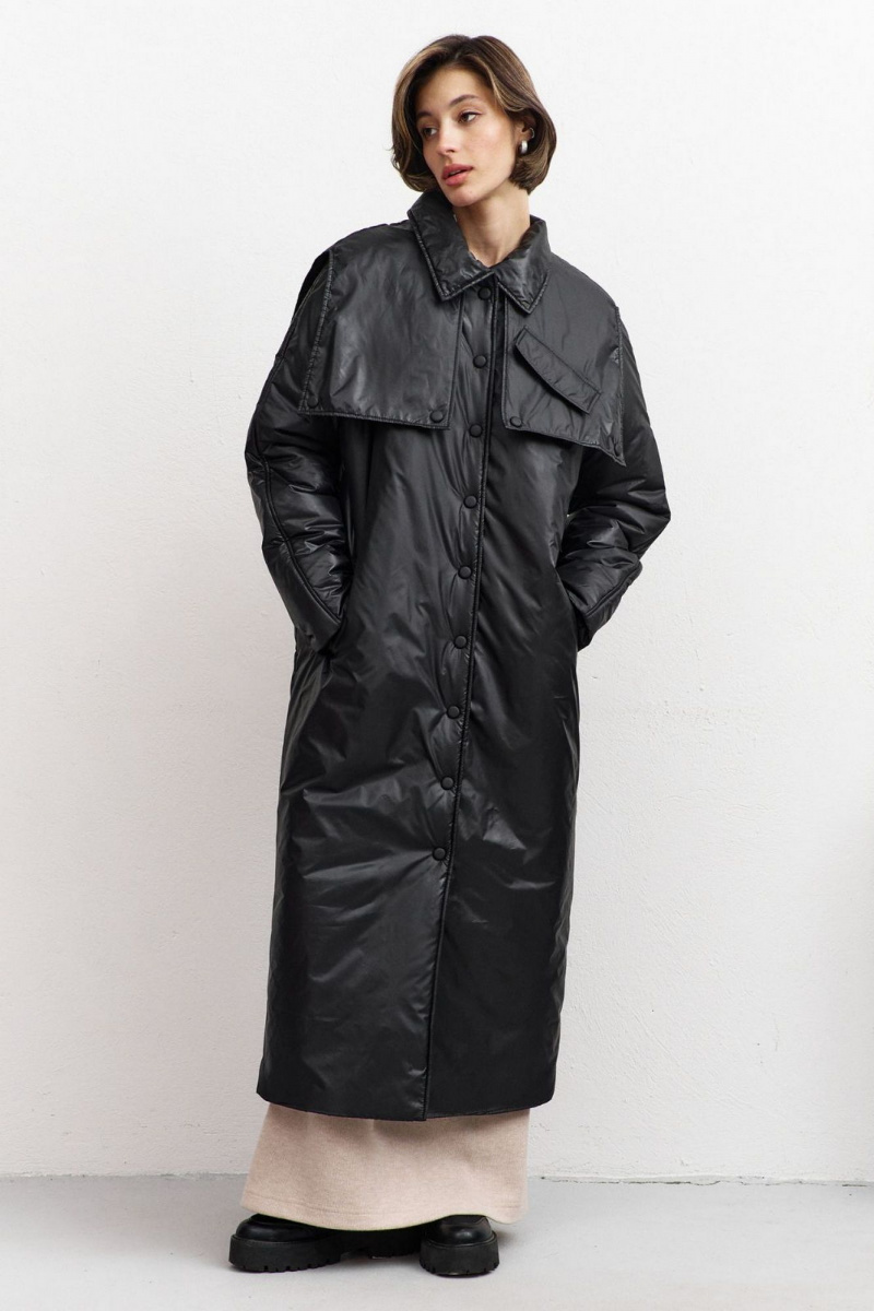 Женское пальто RINKA 1452 черный