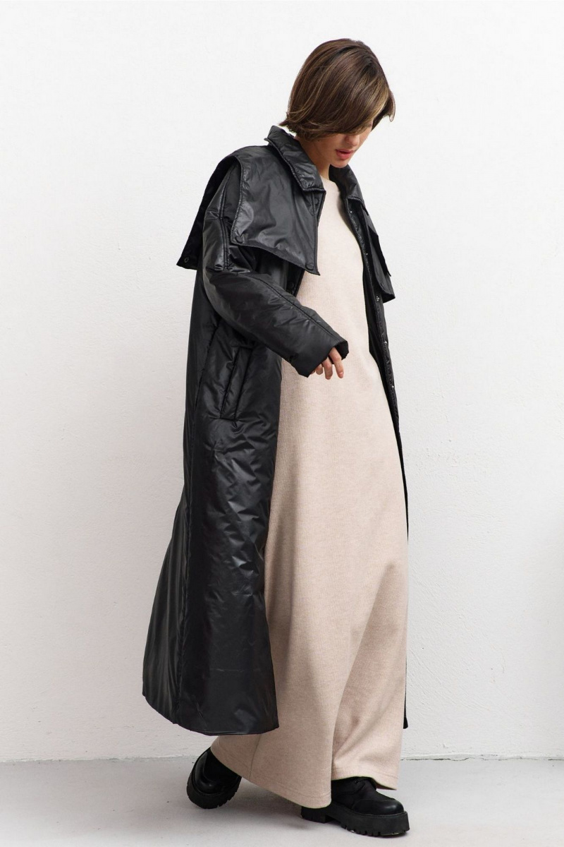 Женское пальто RINKA 1452 черный