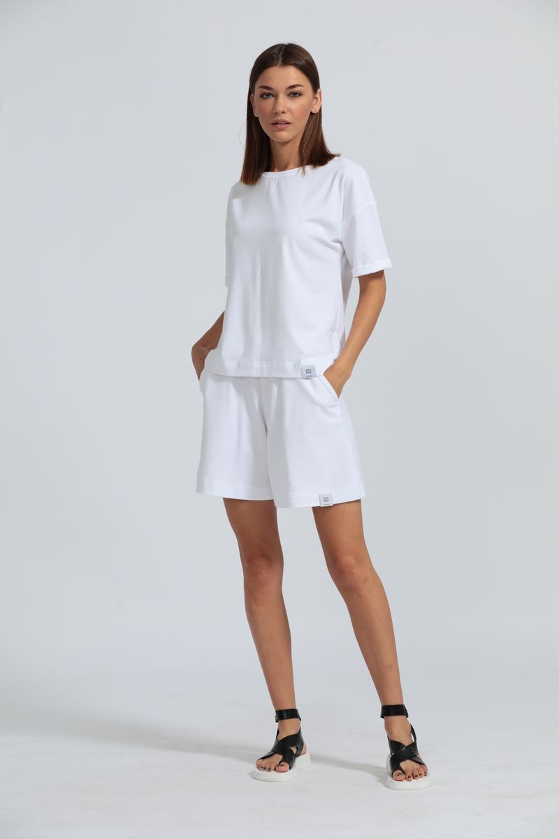 Шорты и велосипедки Kivviwear 4027 белый
