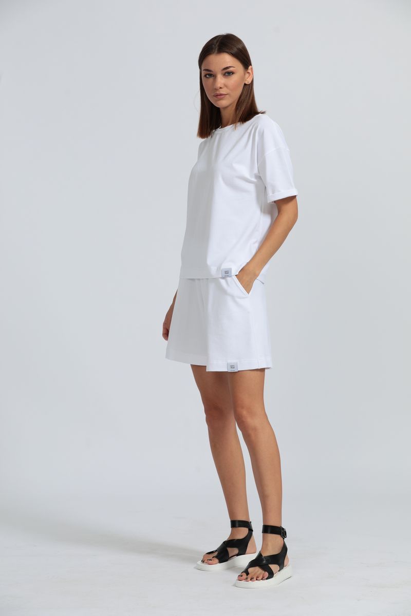 Шорты и велосипедки Kivviwear 4027 белый