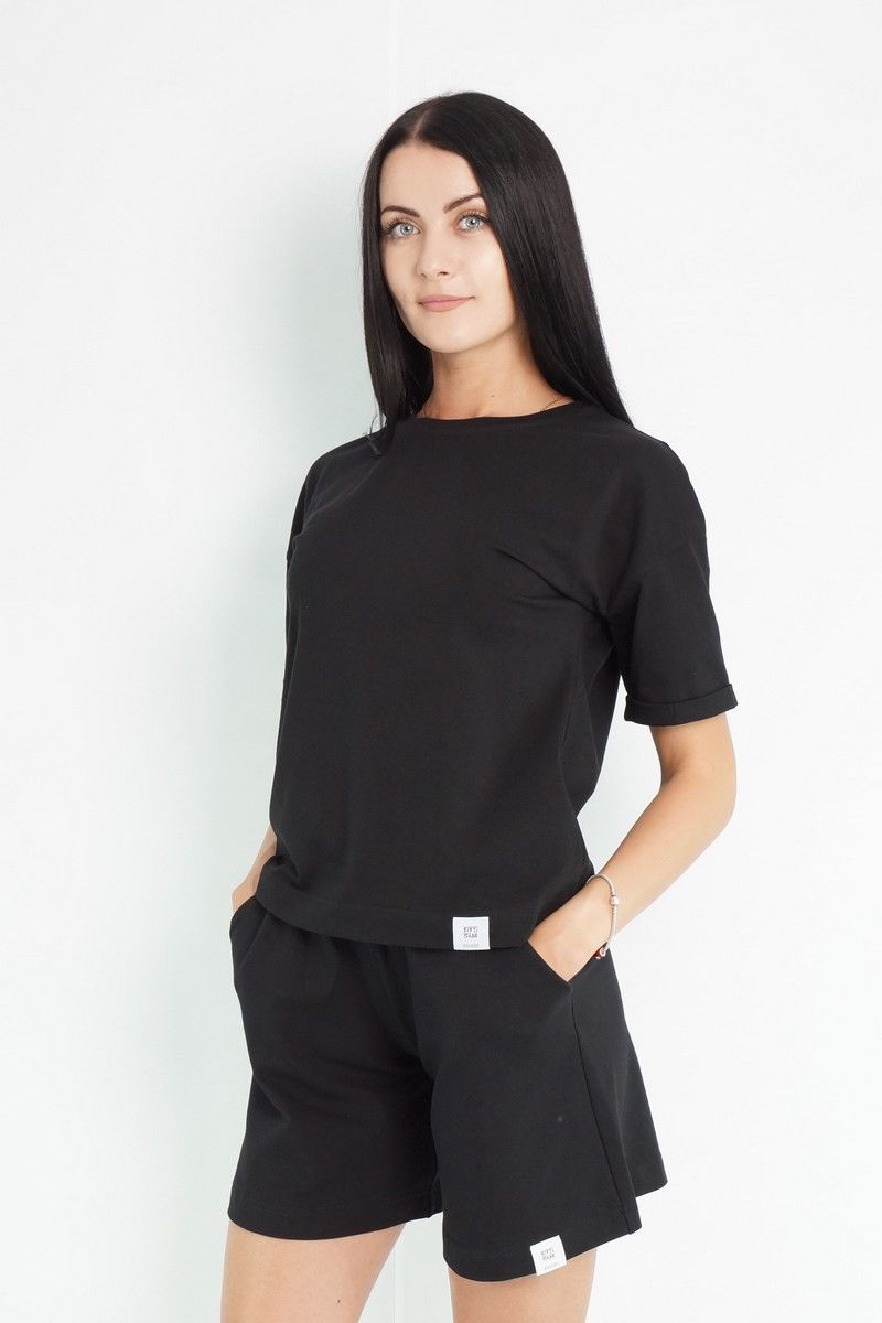 Шорты и велосипедки Kivviwear 4027 черный