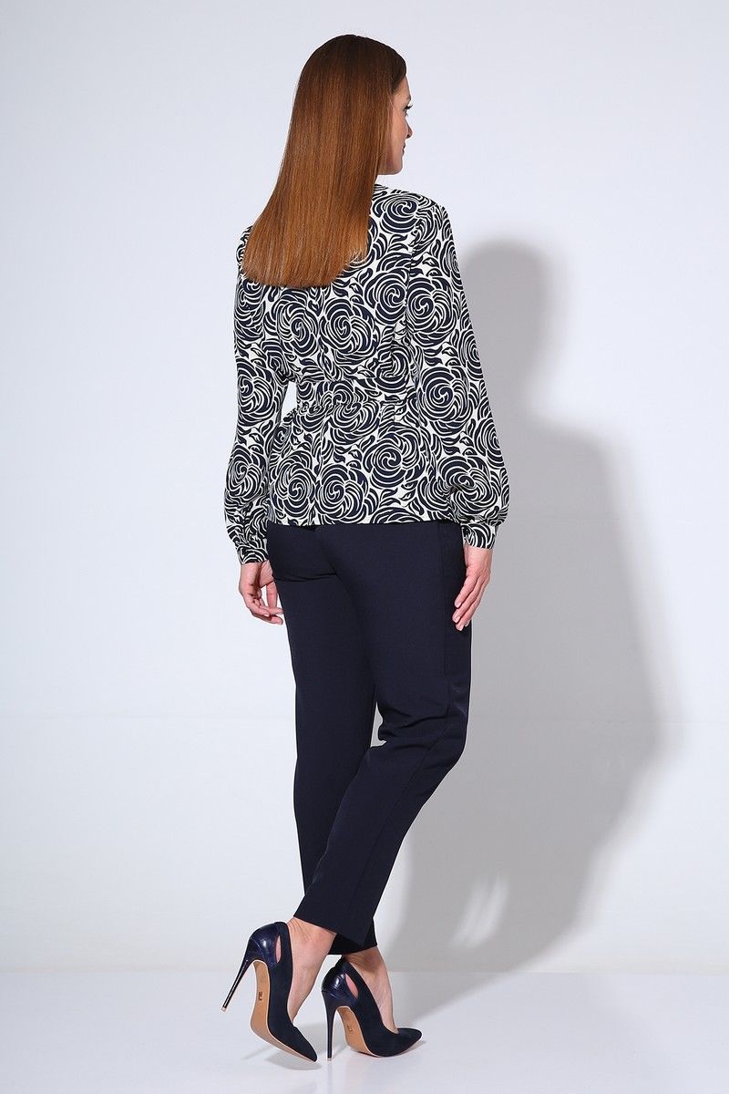 Блузы Liona Style 763Б цветы