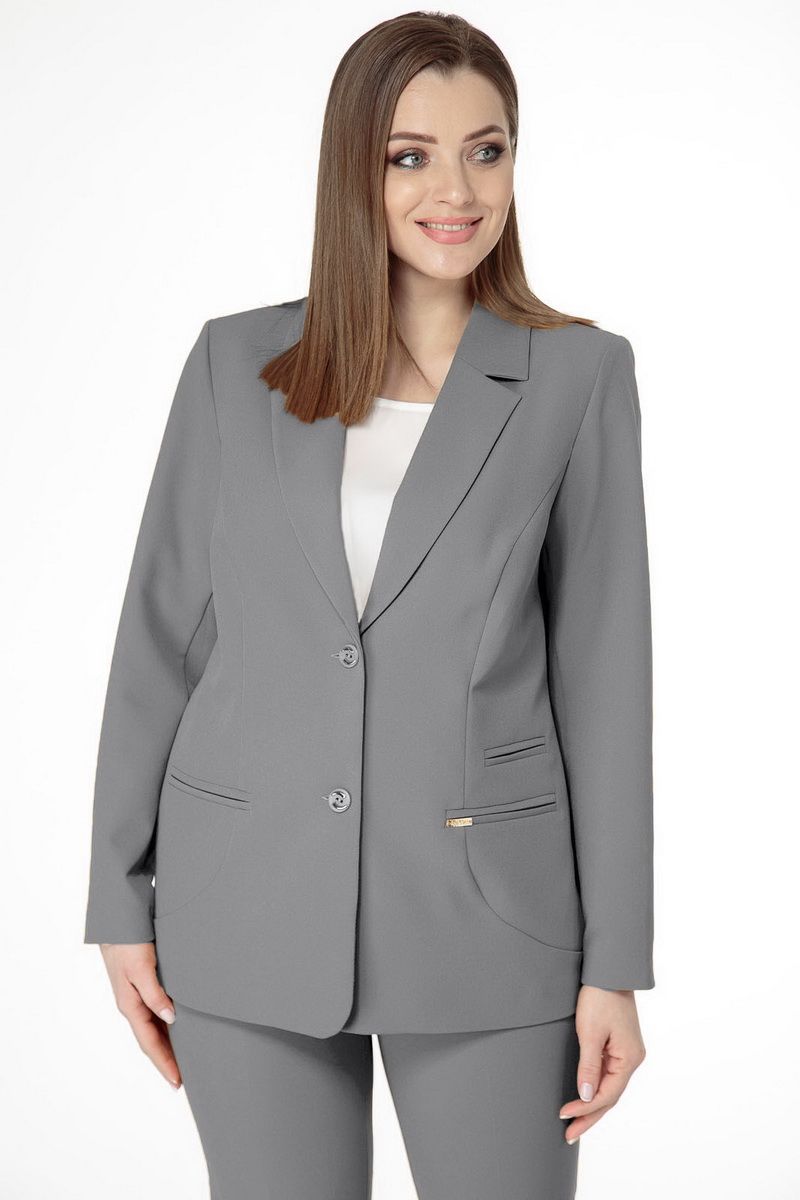 Брючный костюм ELITE MODA 4222/2903 серый