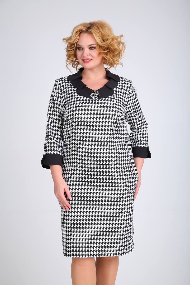 Платья Moda Versal П2349 тетрис_черный
