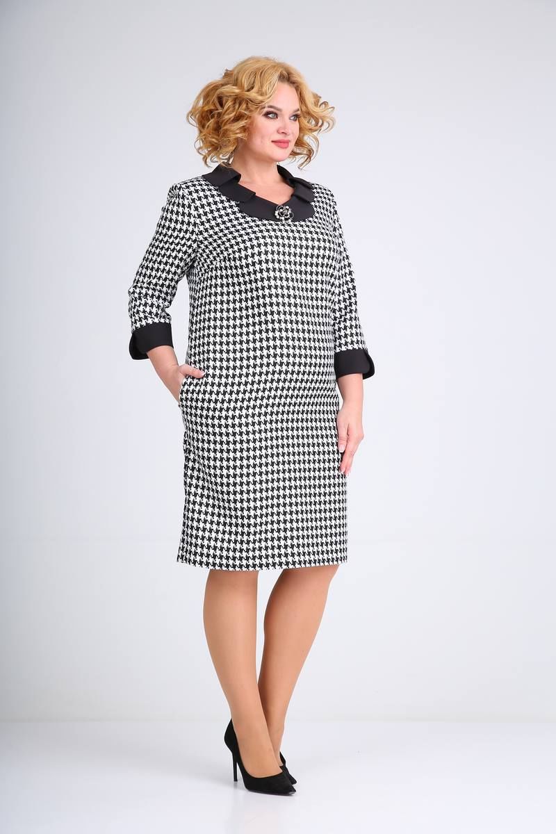 Платья Moda Versal П2349 тетрис_черный
