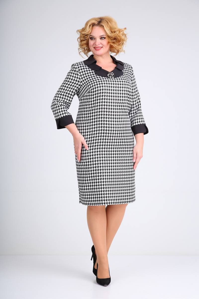 Платья Moda Versal П2349 тетрис_черный