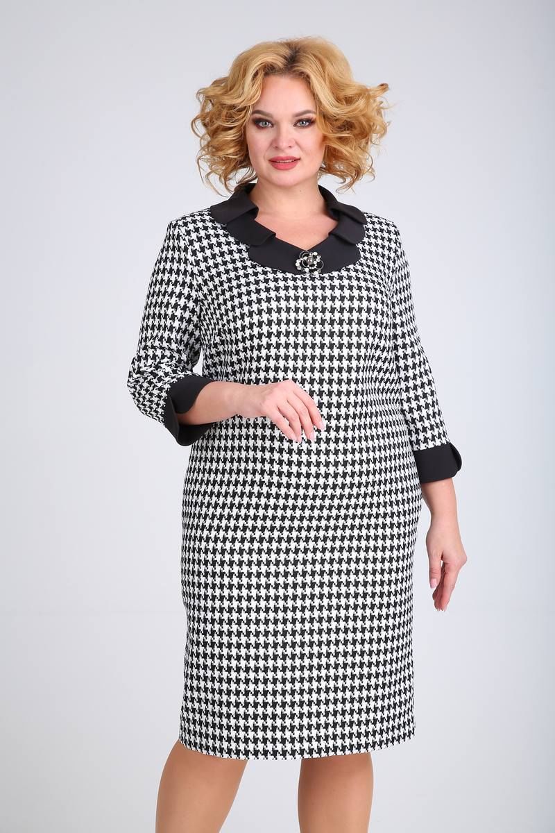 Платья Moda Versal П2349 тетрис_черный