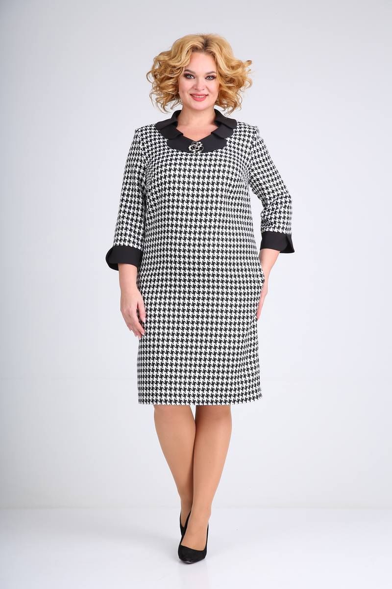 Платья Moda Versal П2349 тетрис_черный
