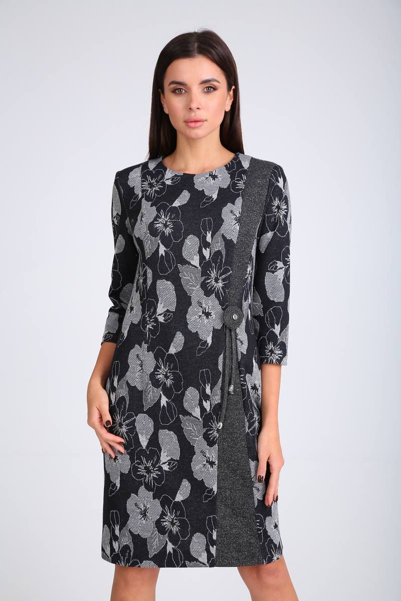 Платья Moda Versal П2347 серый