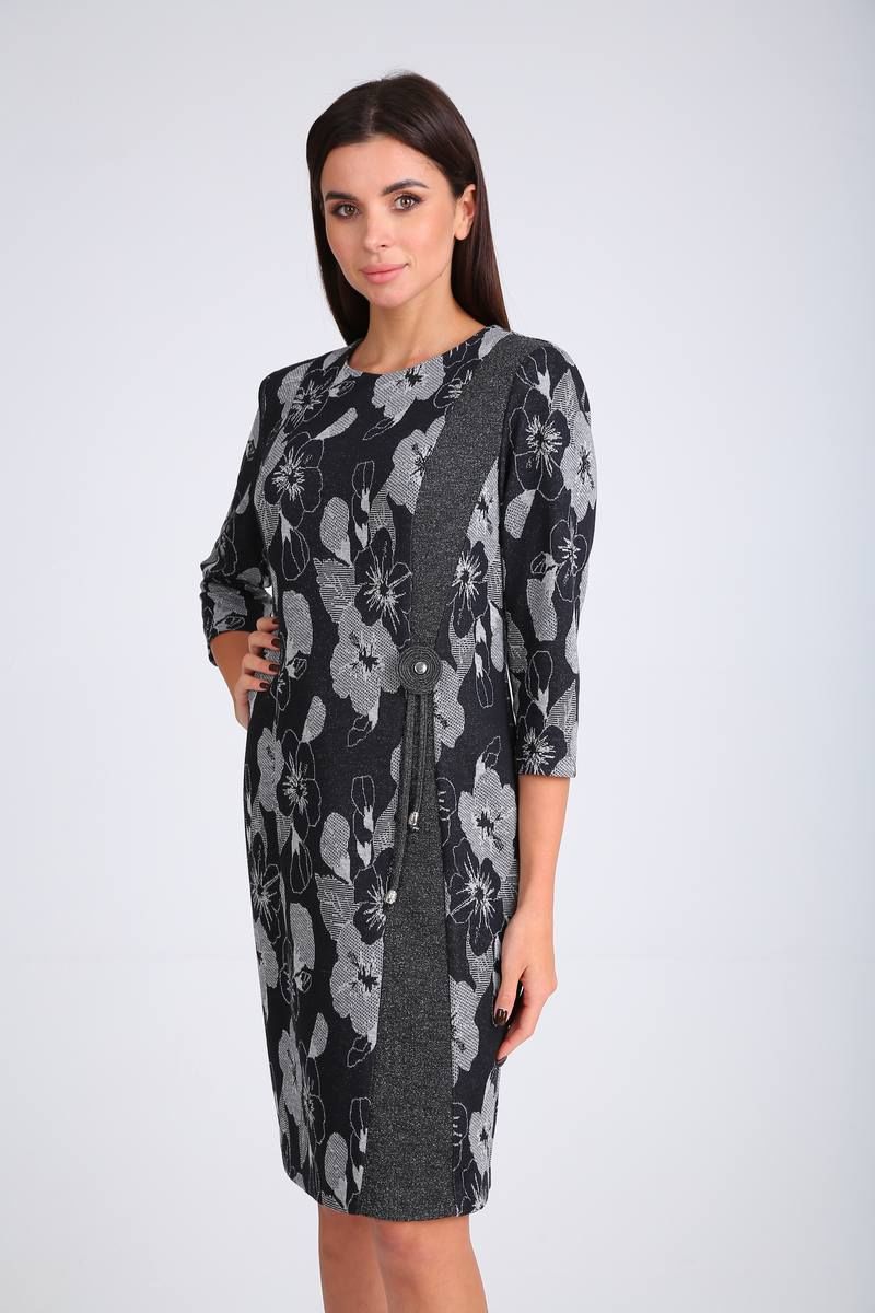 Платья Moda Versal П2347 серый