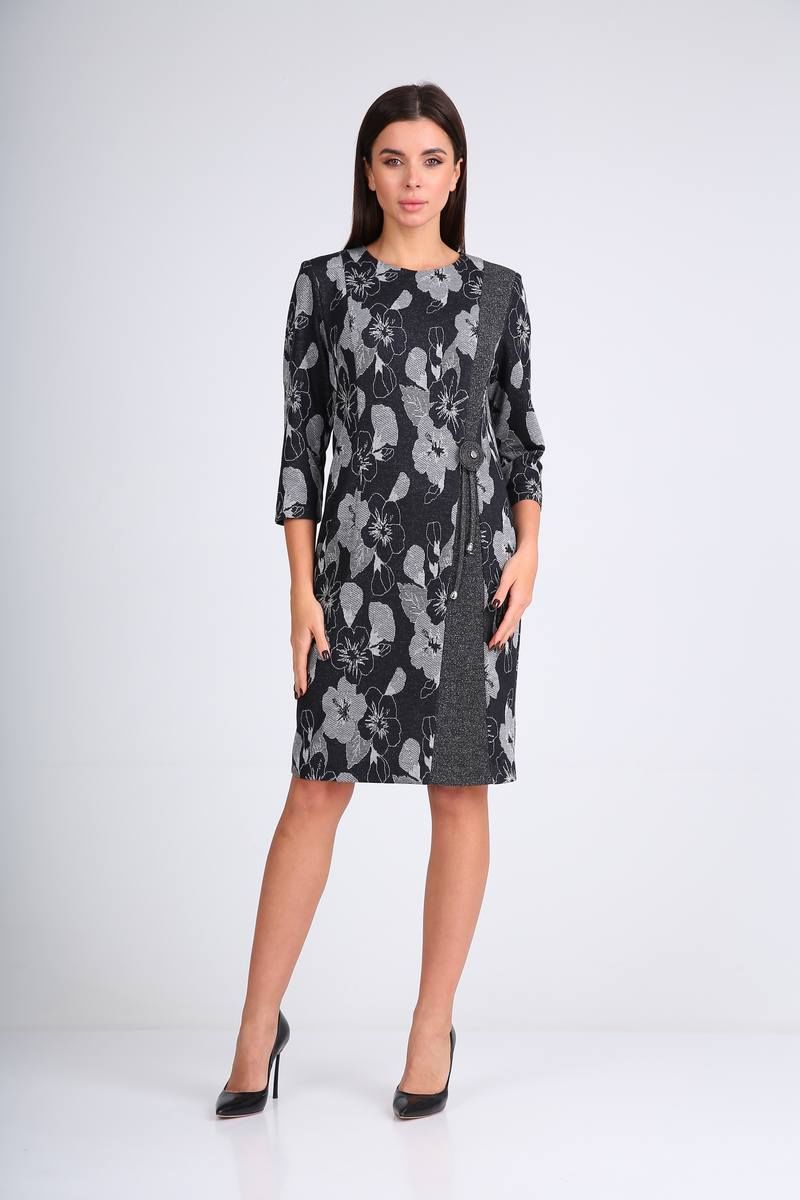 Платья Moda Versal П2347 серый