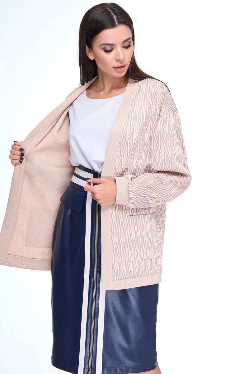 Кардиганы Anelli 1140 пудра