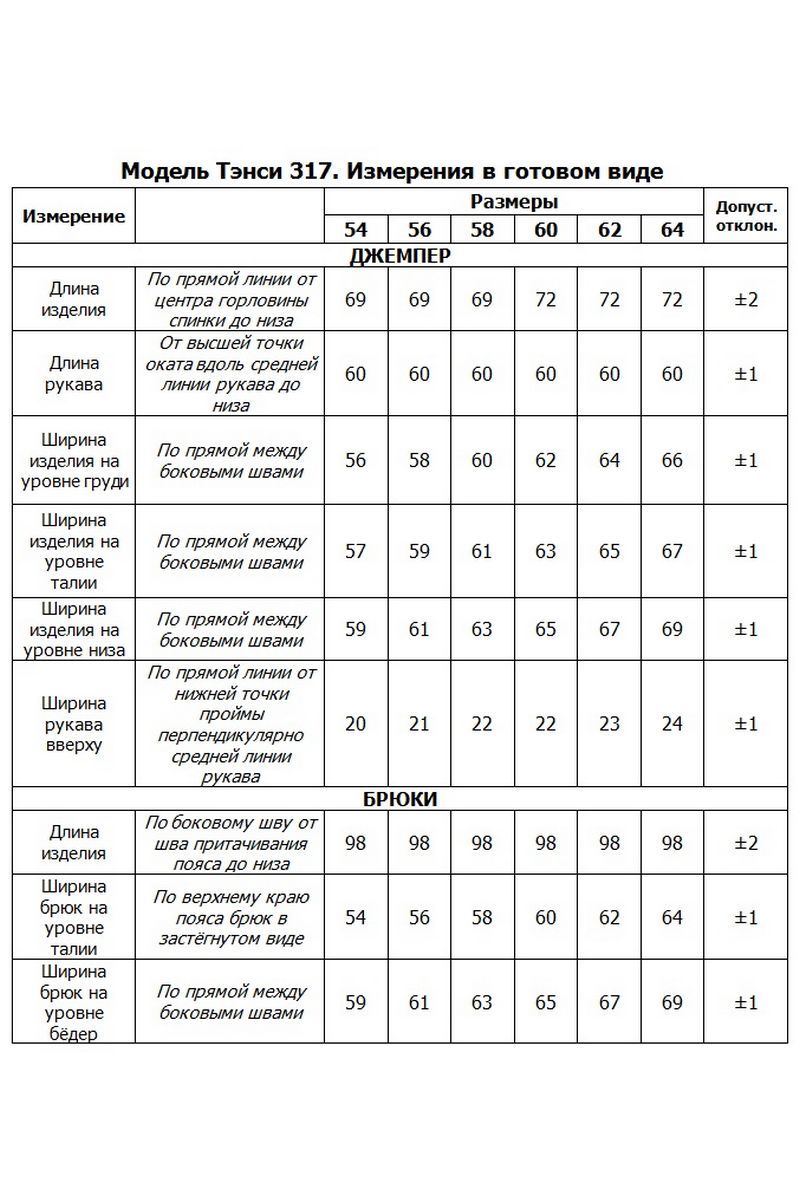 Брючный комплект Tensi 317 изумруд