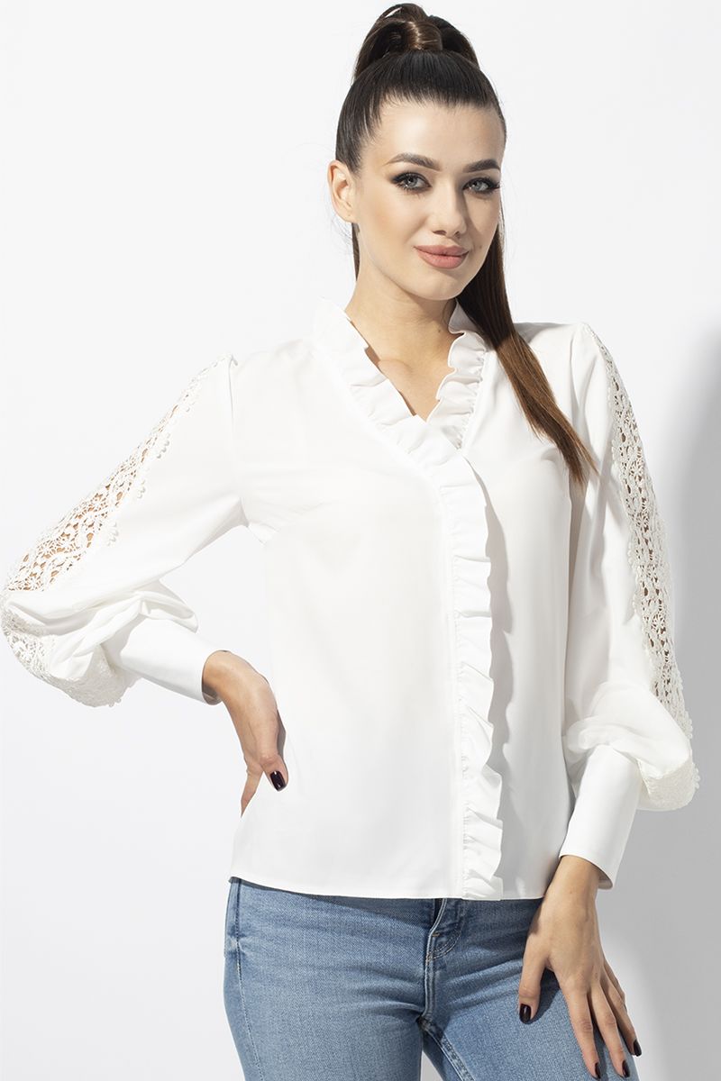 Блузы VIZAVI 655 молоко