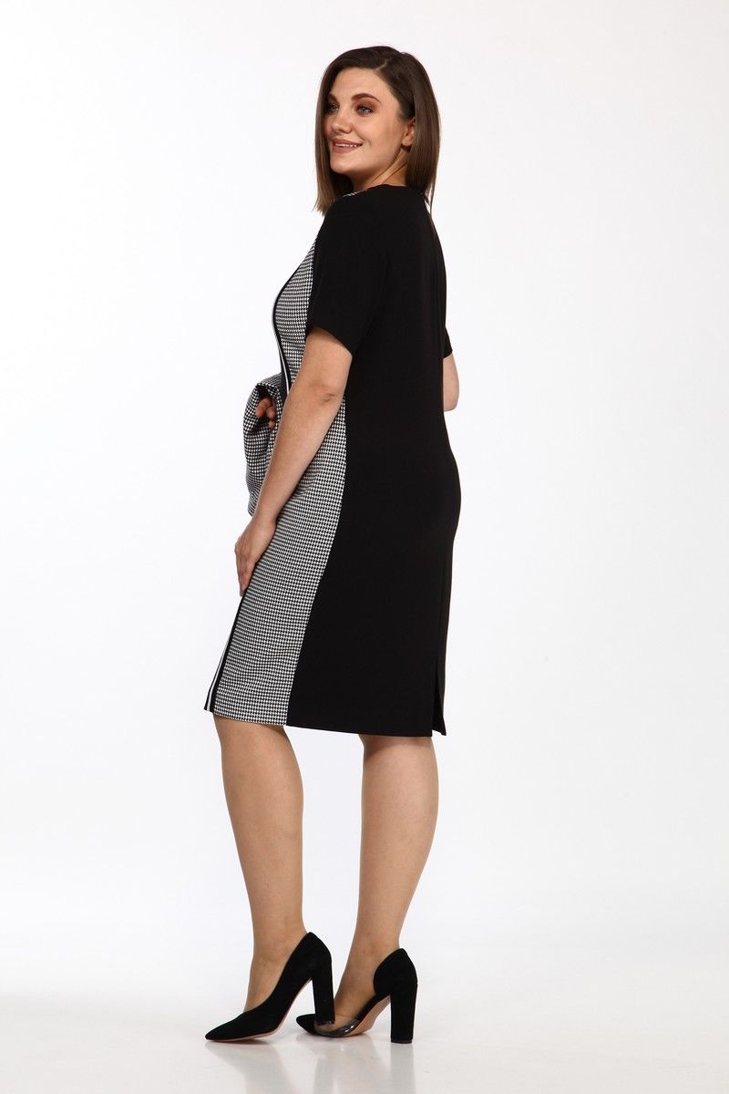 Плательный комплект Lady Style Classic 2385/1 серый-черный