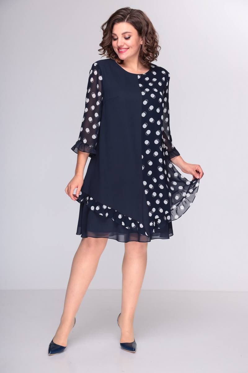Платья Moda Versal П2358 т.синий