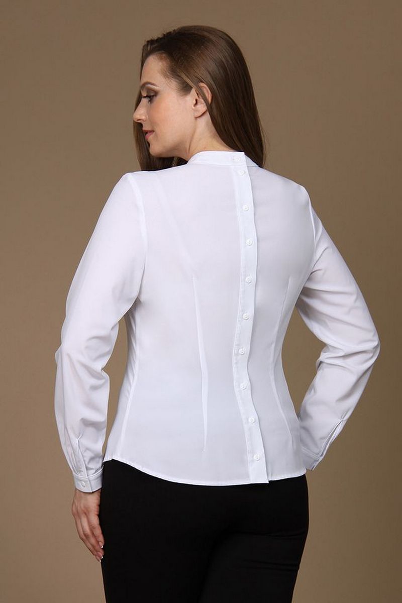 Блузы MIRSINA FASHION 1027 белый