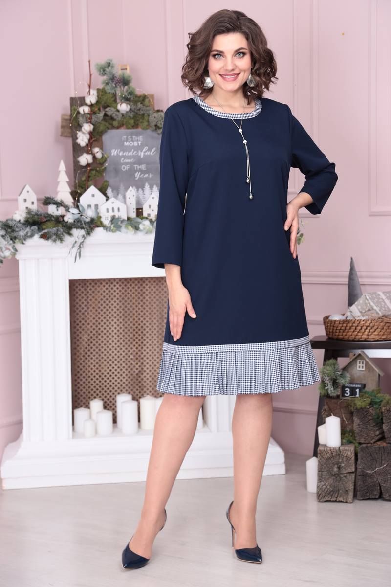 Платья Moda Versal П2365 т.синий