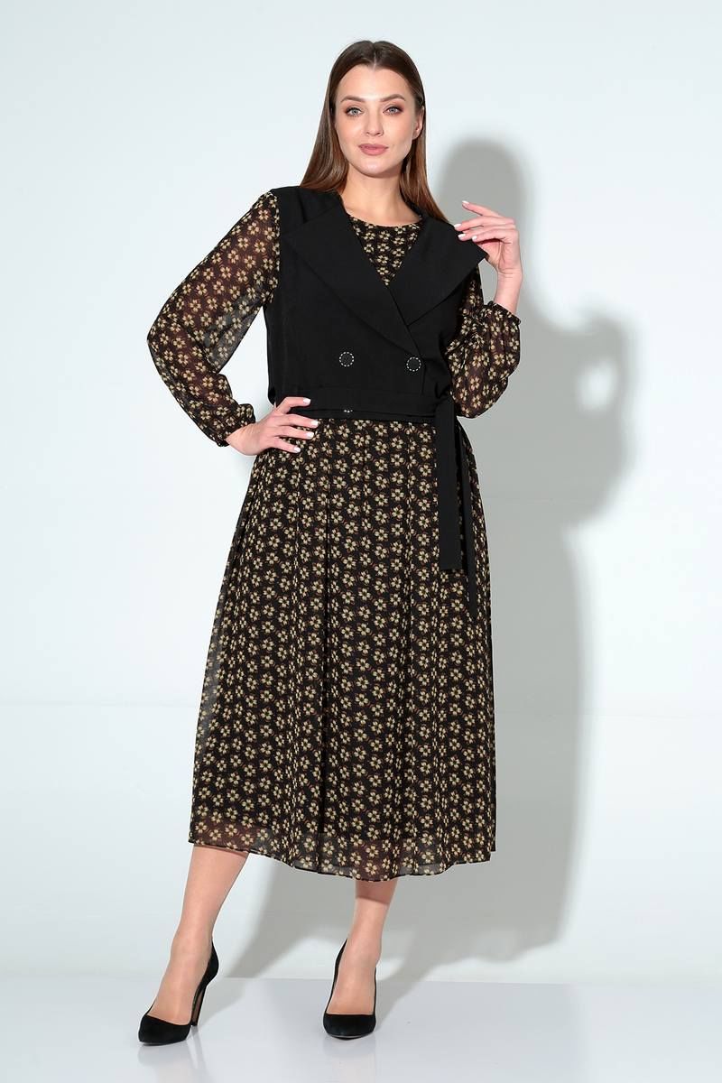 Плательный комплект Liona Style 813 мелкие_цветочки