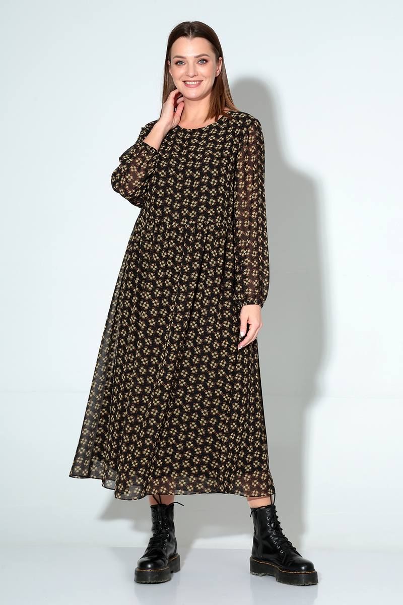 Плательный комплект Liona Style 813 мелкие_цветочки