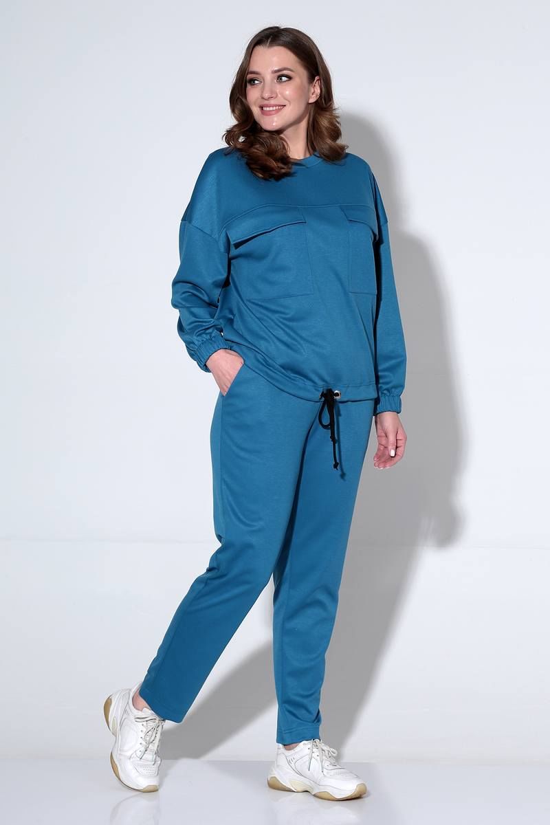 Брючный комплект Liona Style 822 синий