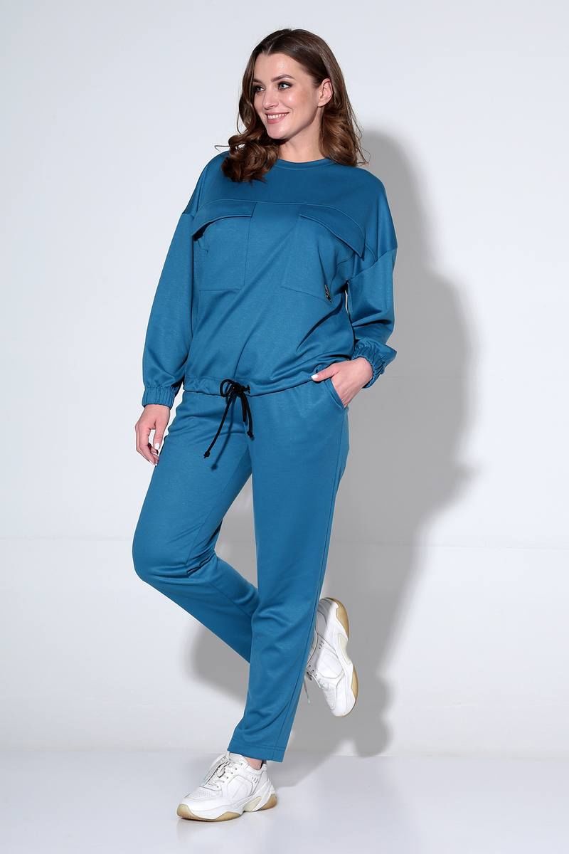 Брючный комплект Liona Style 822 синий