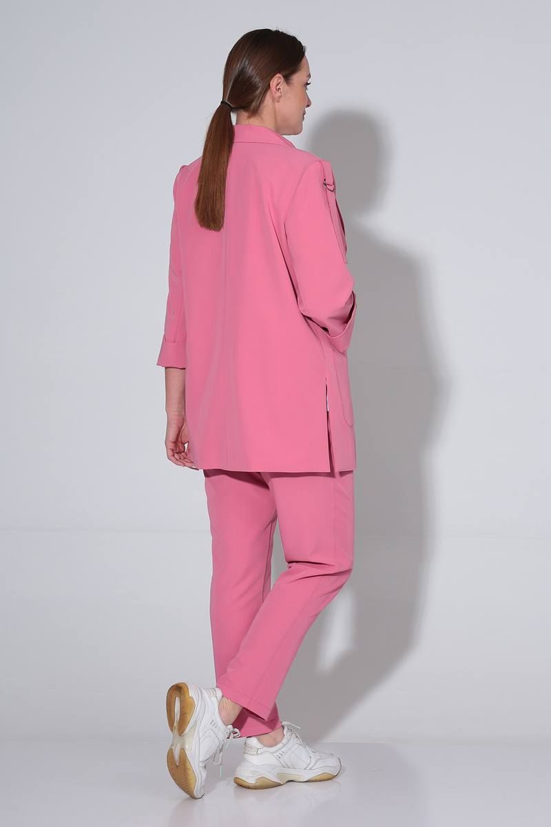 Брючный костюм Liona Style 823 розовый